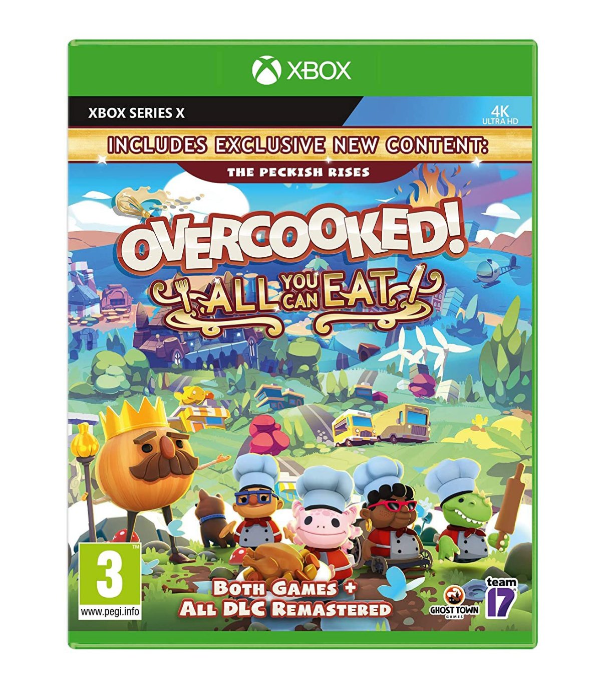 Overcooked! All You Can Eat (de-multi In Game) - Xbox Series X Xbox Series X Spil - Geekd.dk