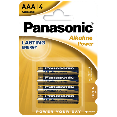 Panasonic Aaa Alkaline 4-pak