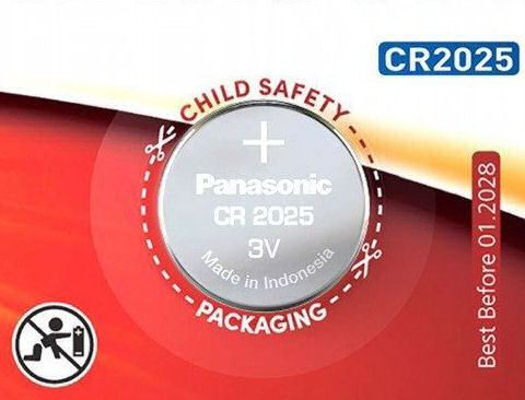 Cr2025 Panasonic 3v