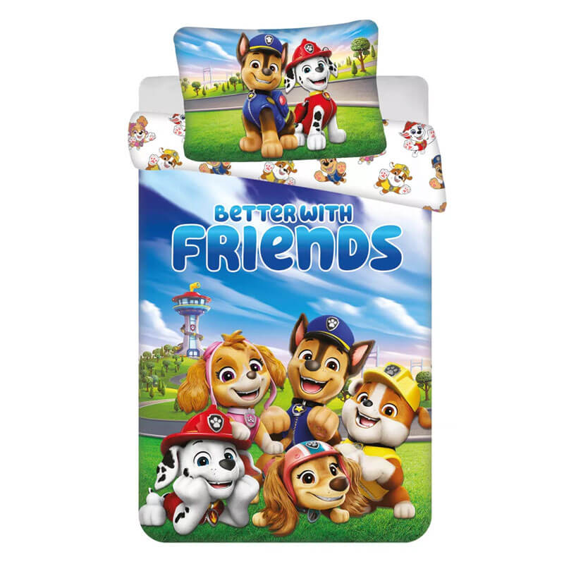Paw Patrol Junior Sengetøj - 100 X 135 Cm