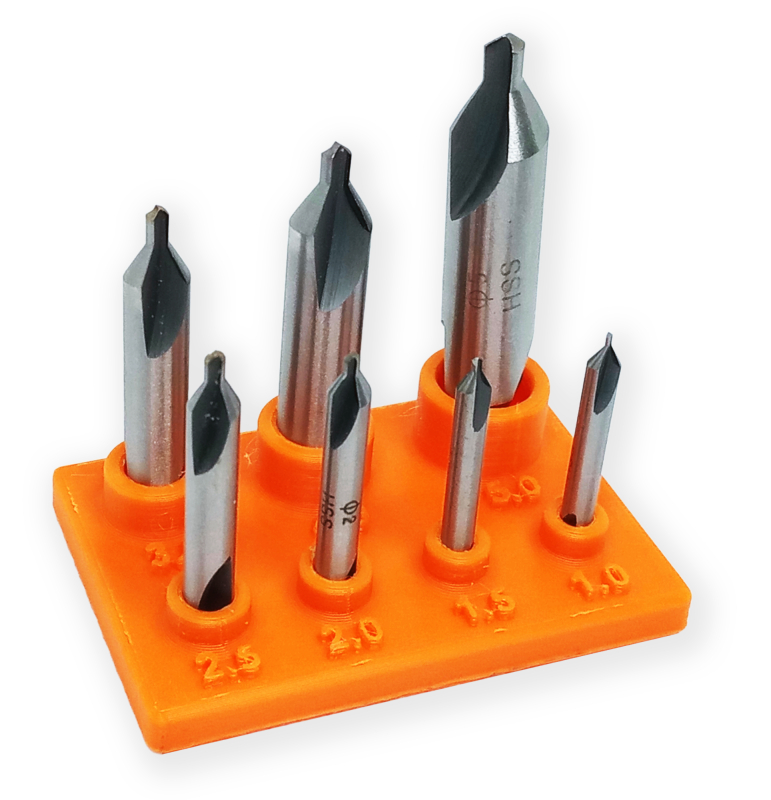 Hss Pinolbor, 1.0-5.0mm, Med Holder