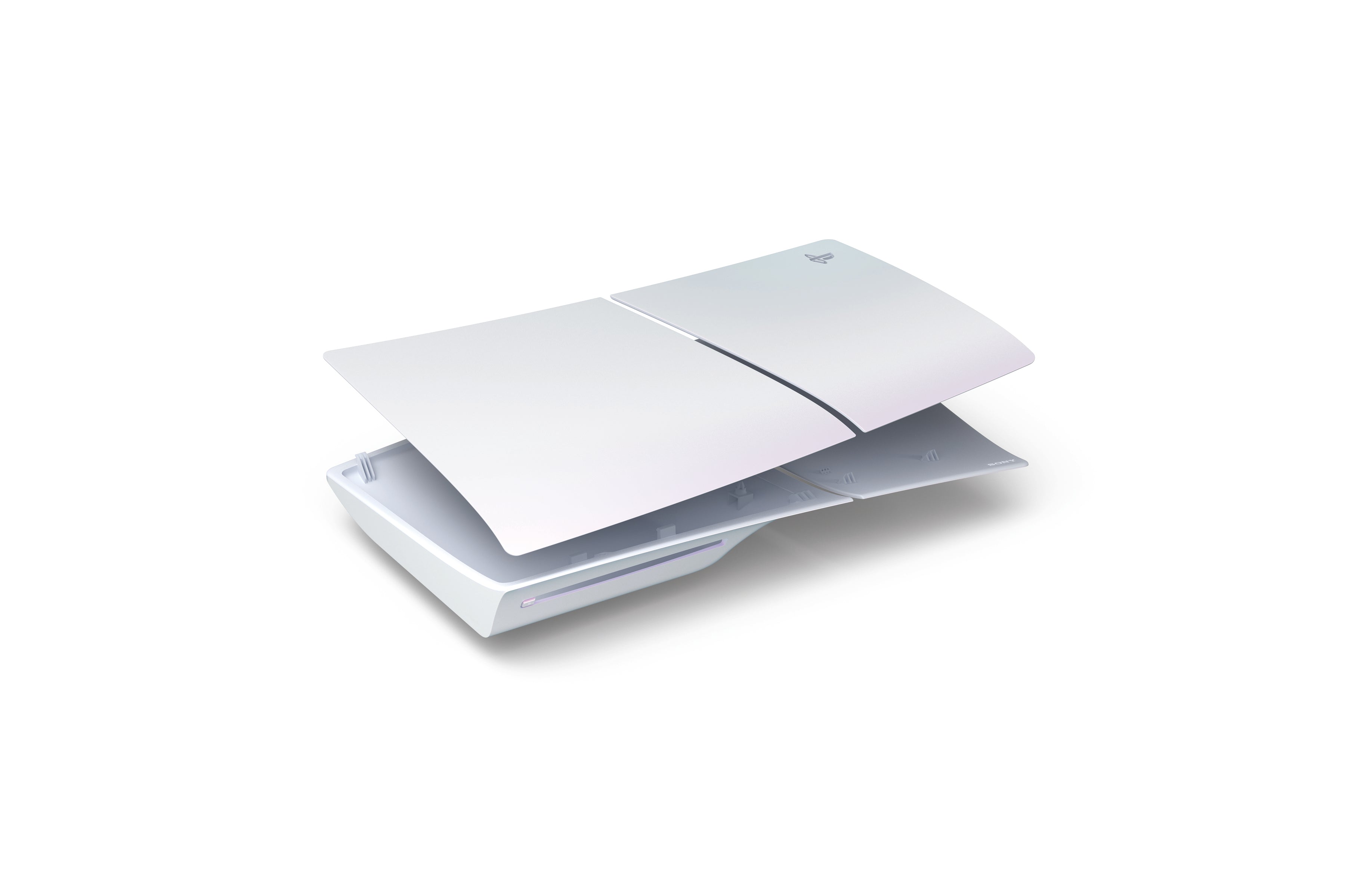 Playstation 5 Cover (slim)  -  Chroma Pearl Konsol Tilbehør - Geekd.dk