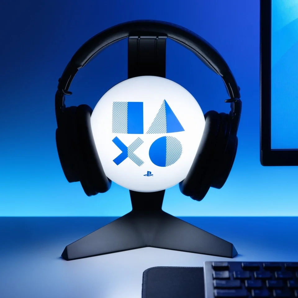 Playstation Headset Holder Med Lys Headset Stander - Geekd.dk