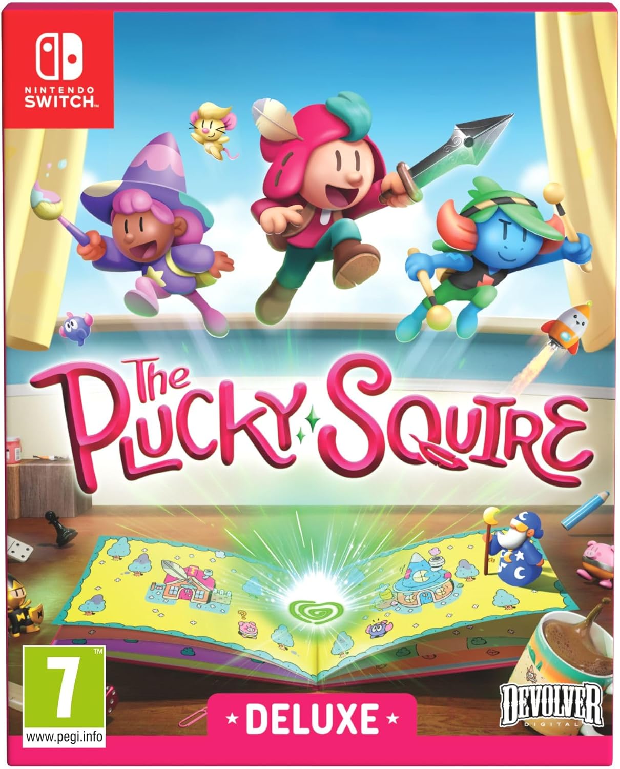 The Plucky Squire (deluxe Edition) Nintendo Switch Spil - Geekd.dk