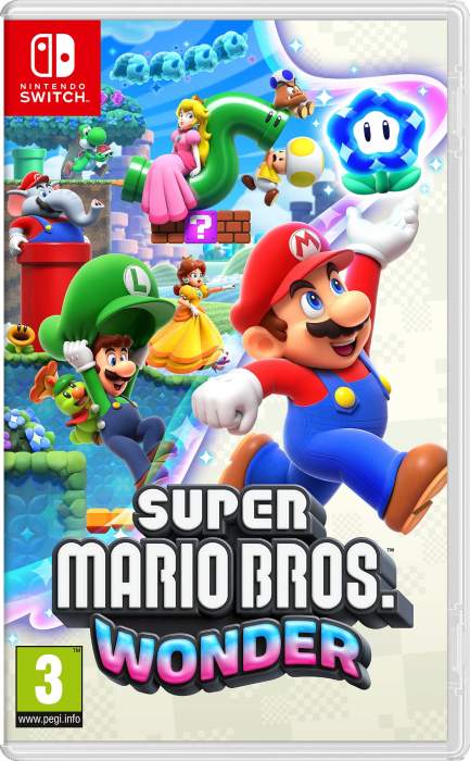 Super Mario Bros. Wonder (uk4) Nintendo Switch Spil - Geekd.dk