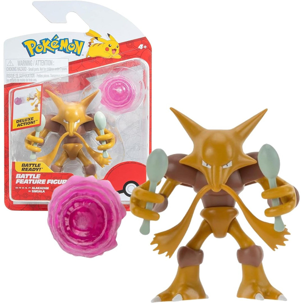 Pokémon - Battle Feature Figure Alakazam - (pkw3036) - Geekd.dk