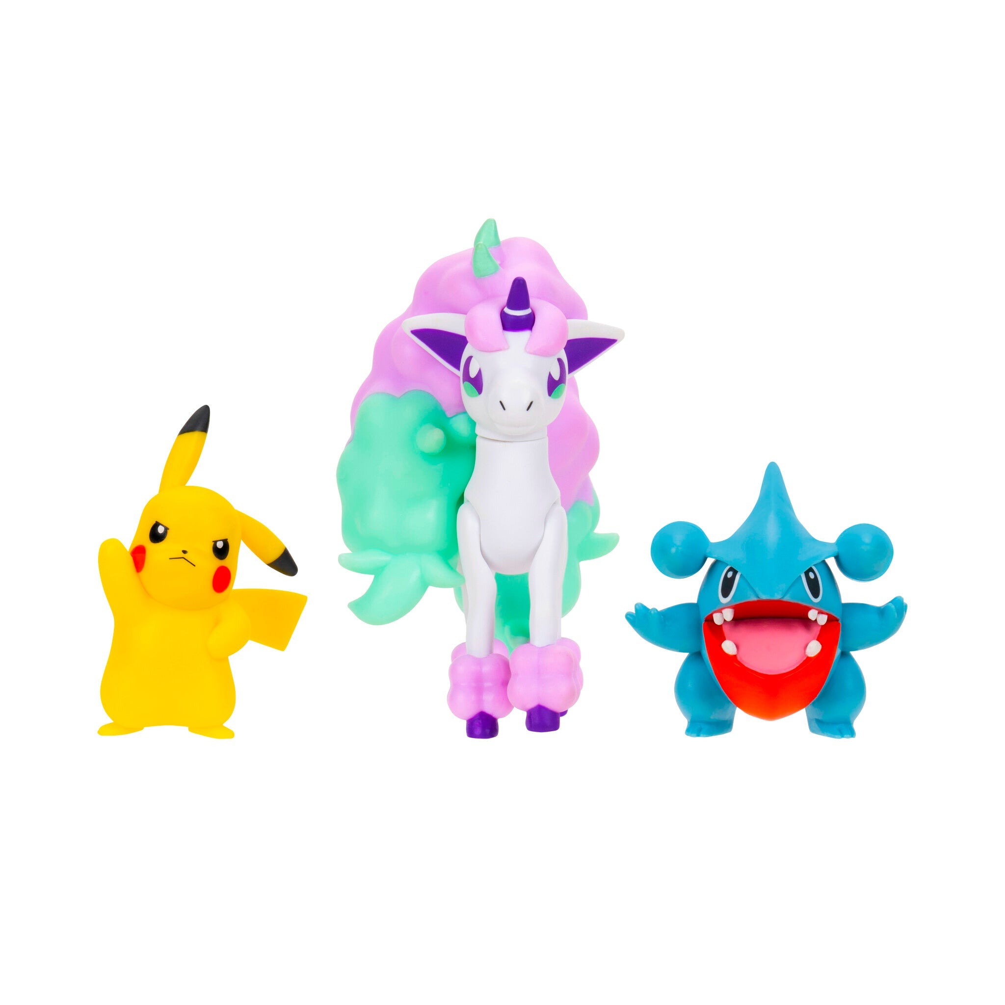 Pokémon - Battle Figure 3 Pack - Pikachu, Gible & Ponyta (pkw4097) Merchandise - Geekd.dk