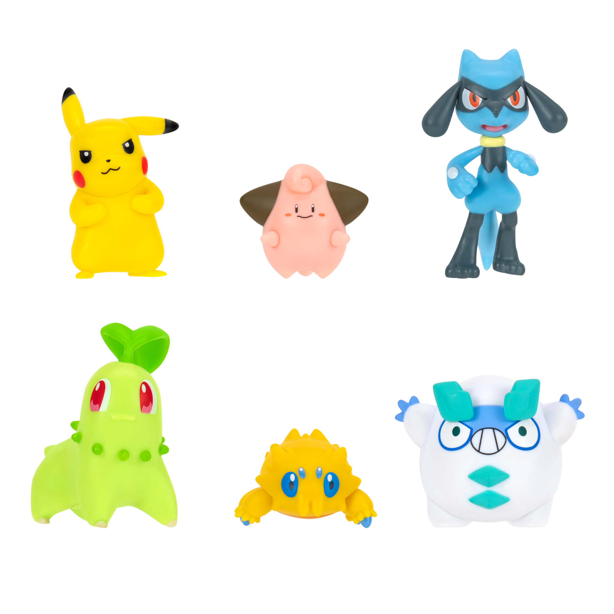 Pokémon Battle Figurer  -  6-pak Samlersæt Legetøj - Geekd.dk