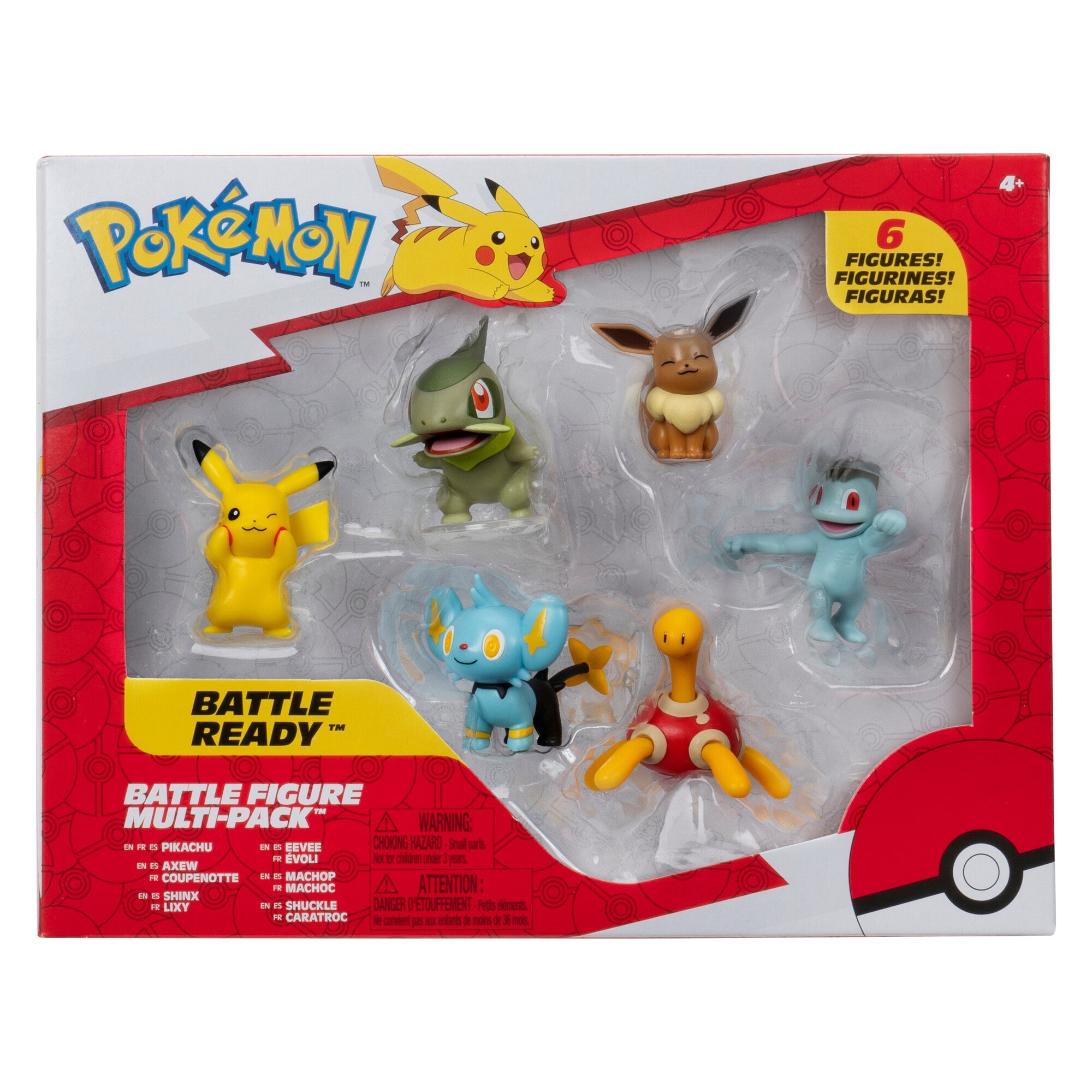 Pokemon - Battle Figure 6 Pk (pkw3614) - Geekd.dk