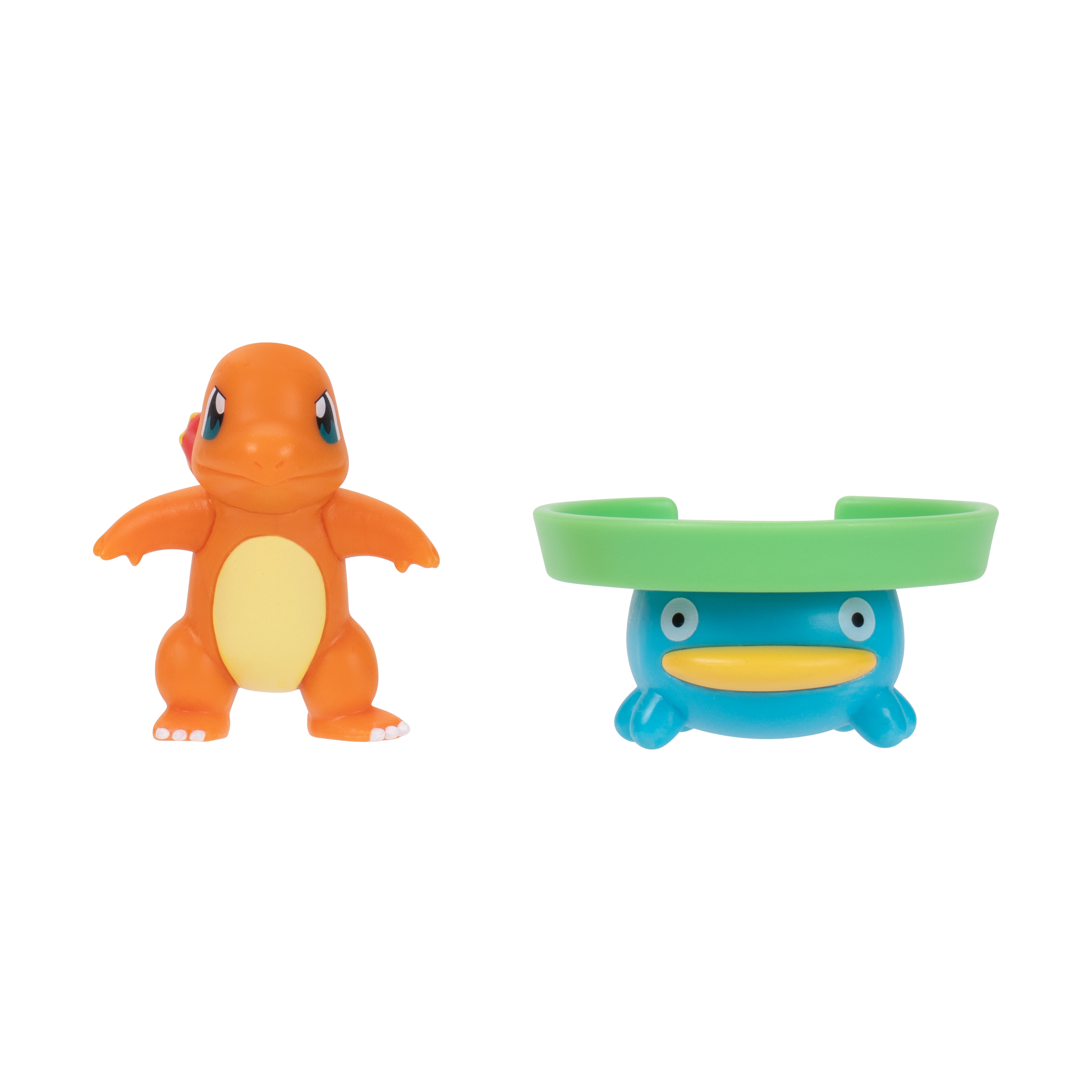 Pokémon Battle Figure  -  Lotad & Charmander - Geekd.dk