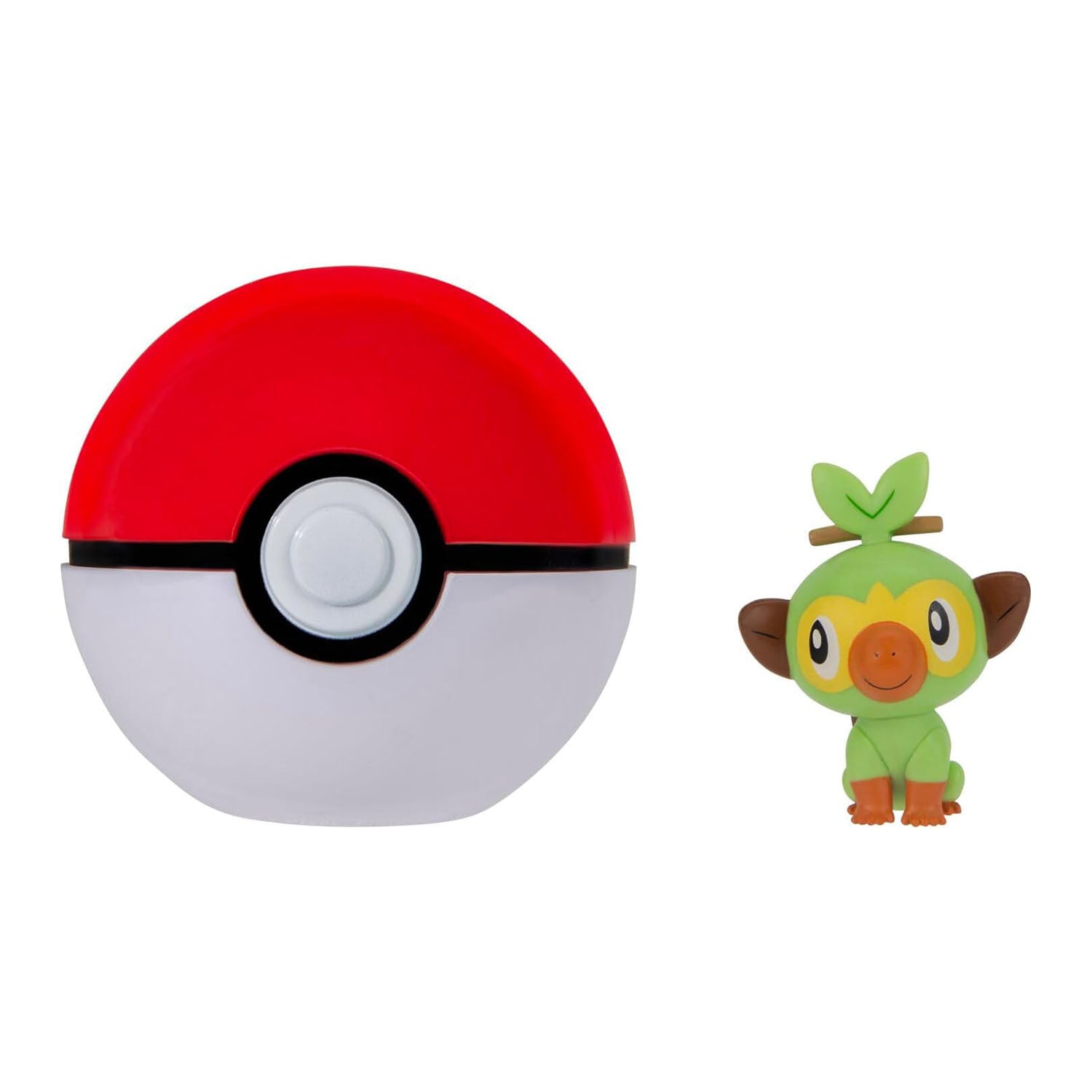 Pokémon - Clip N Go Grookey Poke Ball (pkw4157) Merchandise - Geekd.dk
