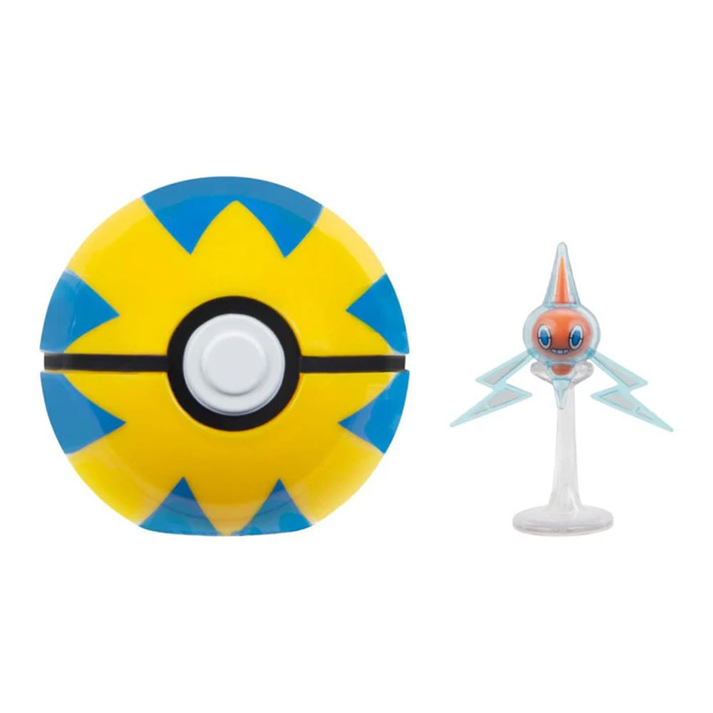 Pokémon - Clip N Go Rotom Quick Ball Legetøj - Geekd.dk