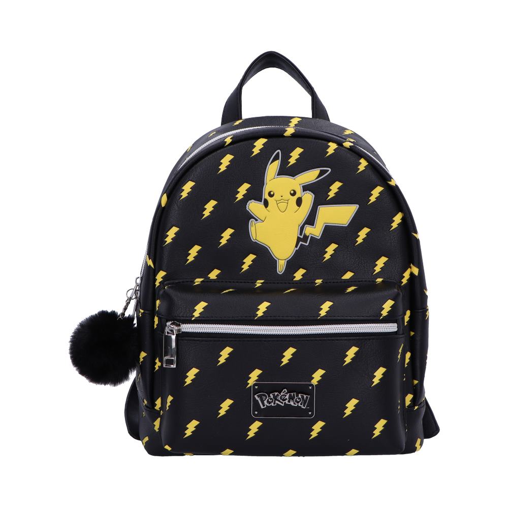 Pokémon Pikachu Taske 28 Cm  -  Sød Og Praktisk Hverdagstaske - Geekd.dk