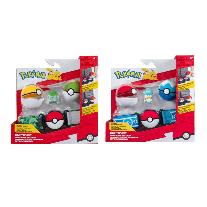 Pokemon - Pokemon Clip N Go Blæt Sæt Assorted Legetøj - Geekd.dk