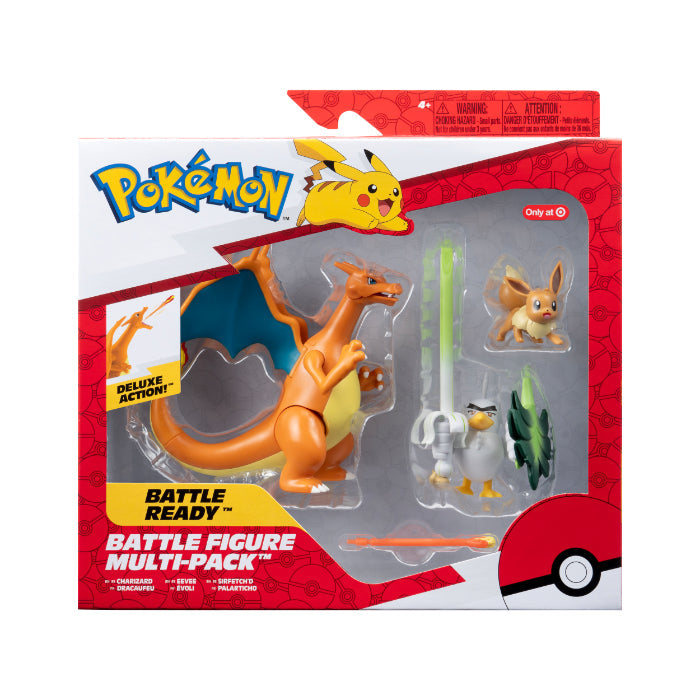 Pokémon  -  Special Edition 3-pak Med Feature-figur Legetøj - Geekd.dk