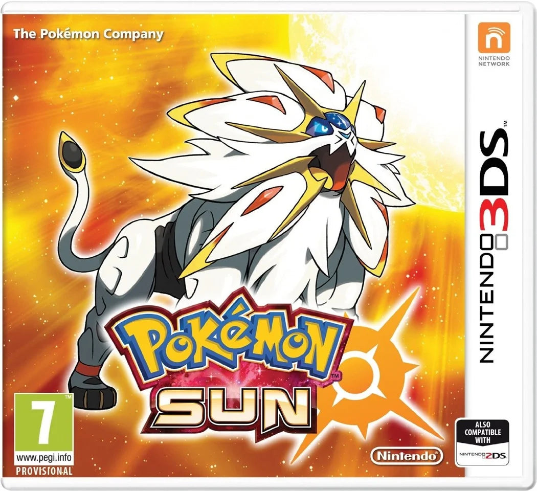 Pokemon Sun 3ds Spil - Geekd.dk