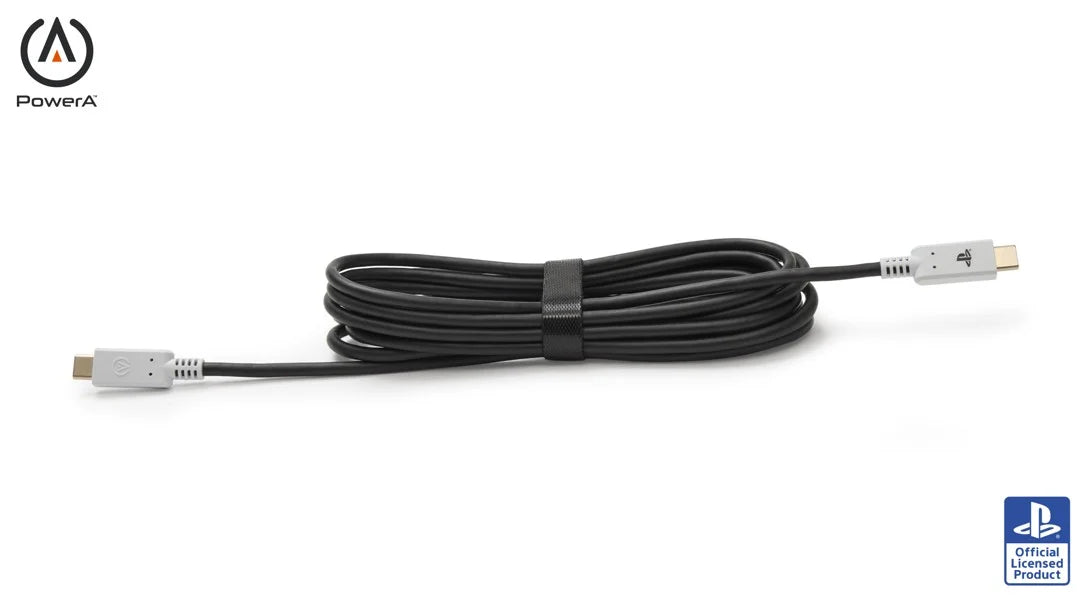 Powera Usb-c Til Usb-c Oplader Kabel (playstation 5) - 3 Meter Kabler - Geekd.dk