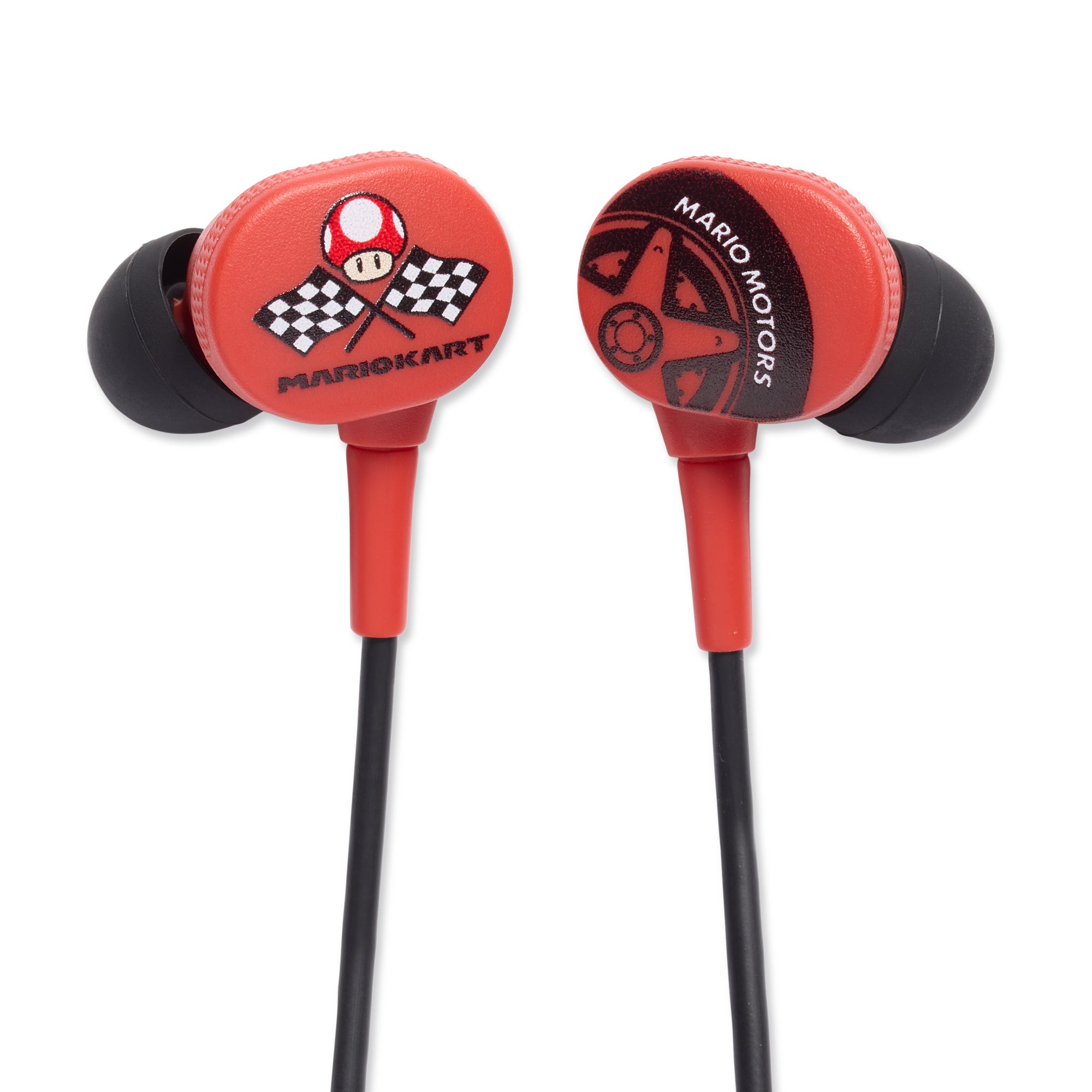 Powera Kablet øretelefoner - Mario Kart Motors (nintendo Switch) Headset - Geekd.dk