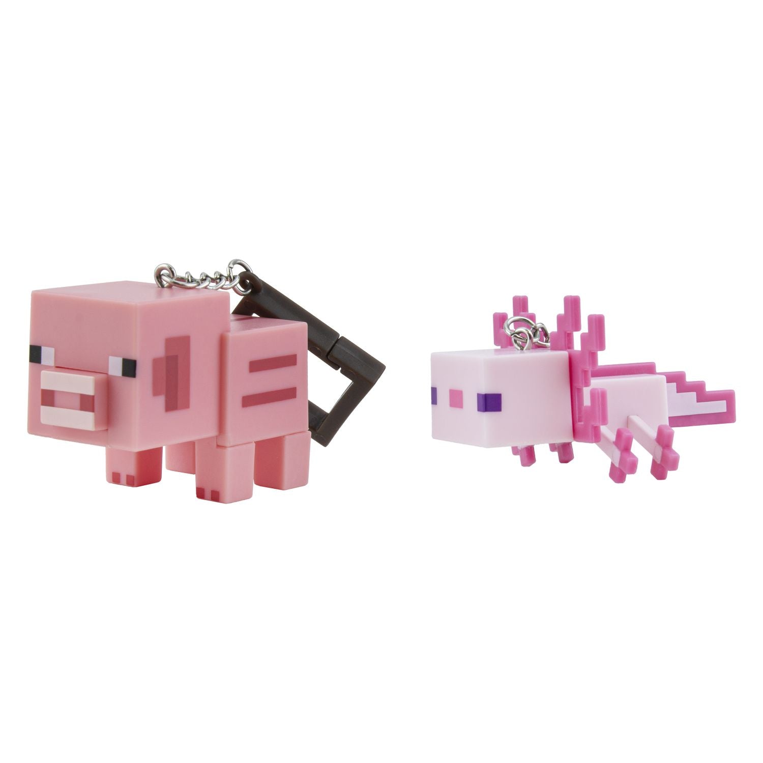 Minecraft Backpack Buddies Series 2 24stk Nøglering - Geekd.dk