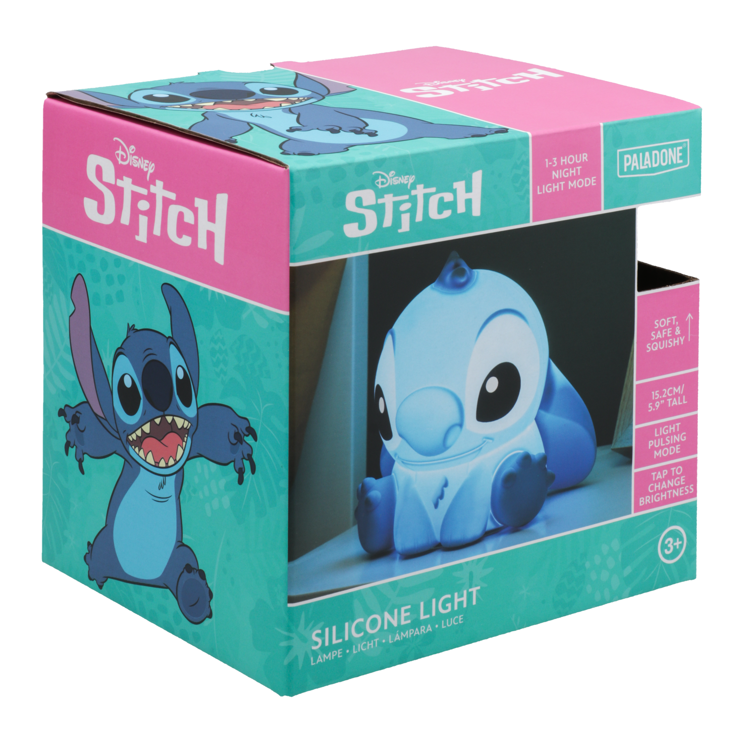 Stitch Silikone Lys Lampe - Geekd.dk