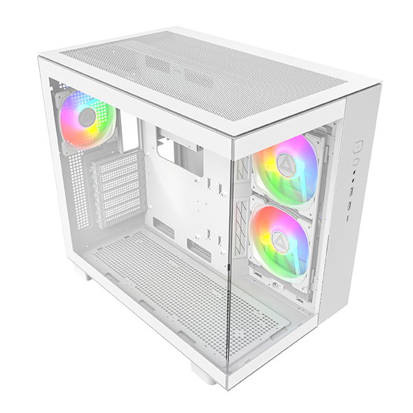 Montech King 65 Pro White (atx) Kabinet - Geekd.dk