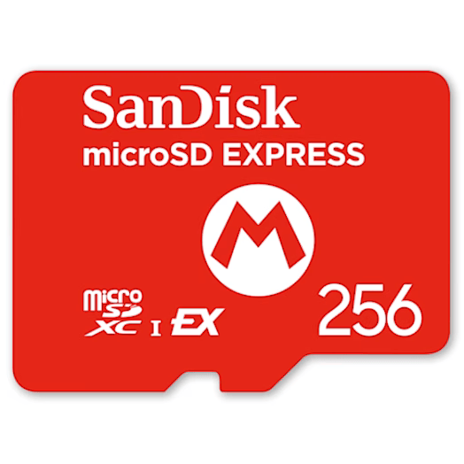 Nintendo Switch 2 Micro Sd Sandisc 256 Gb Sd Kort - Geekd.dk