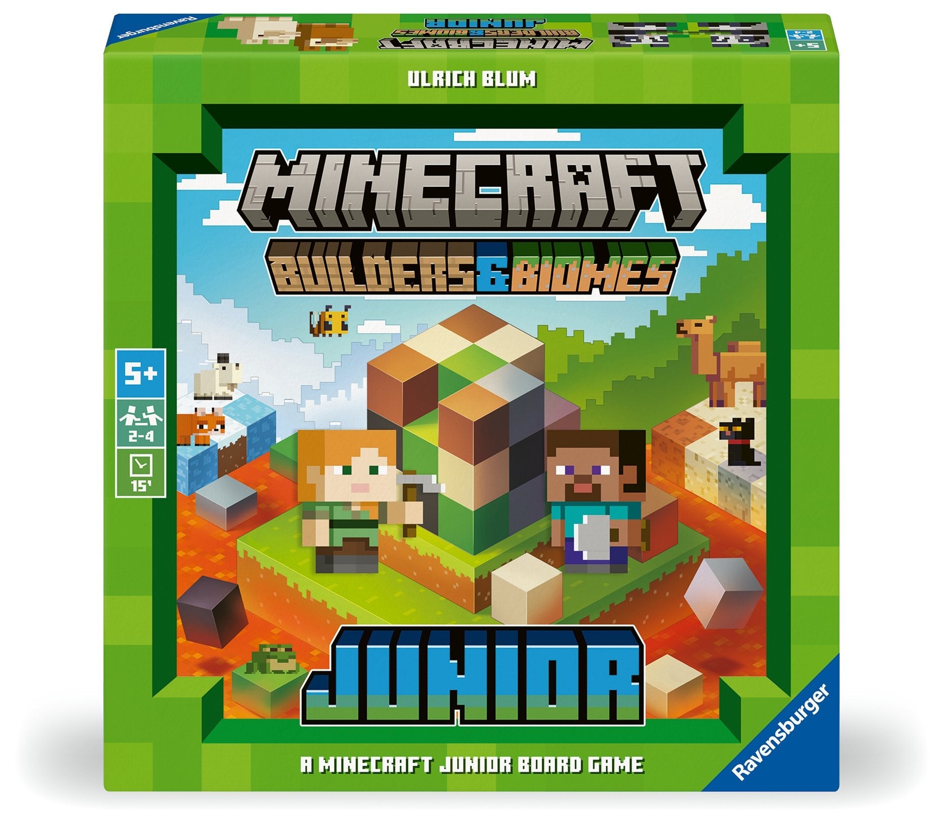 Ravensburger - Minecraft Junior - (10824705) Brætspil - Geekd.dk