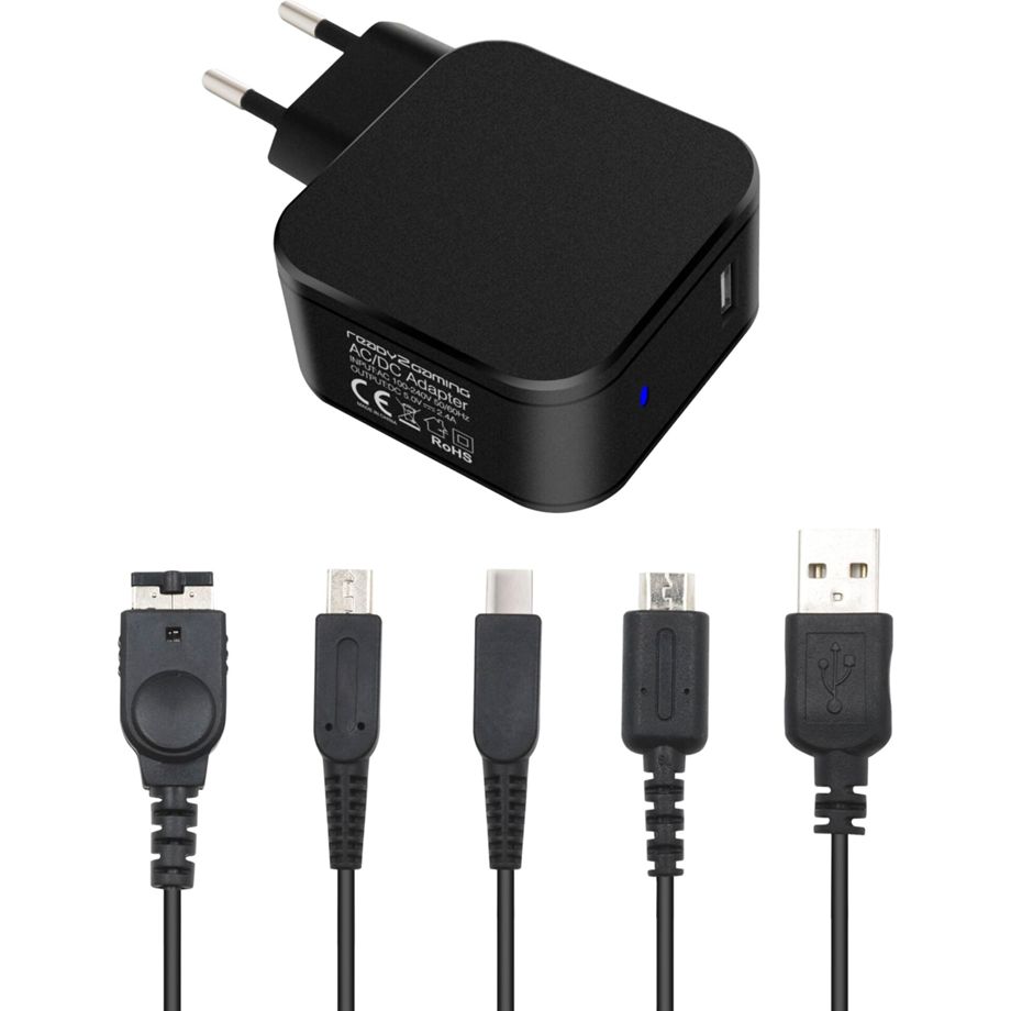 Ready2gaming Universal Adapter For Gba, Ds And Nintendo Switch Oplader - Geekd.dk