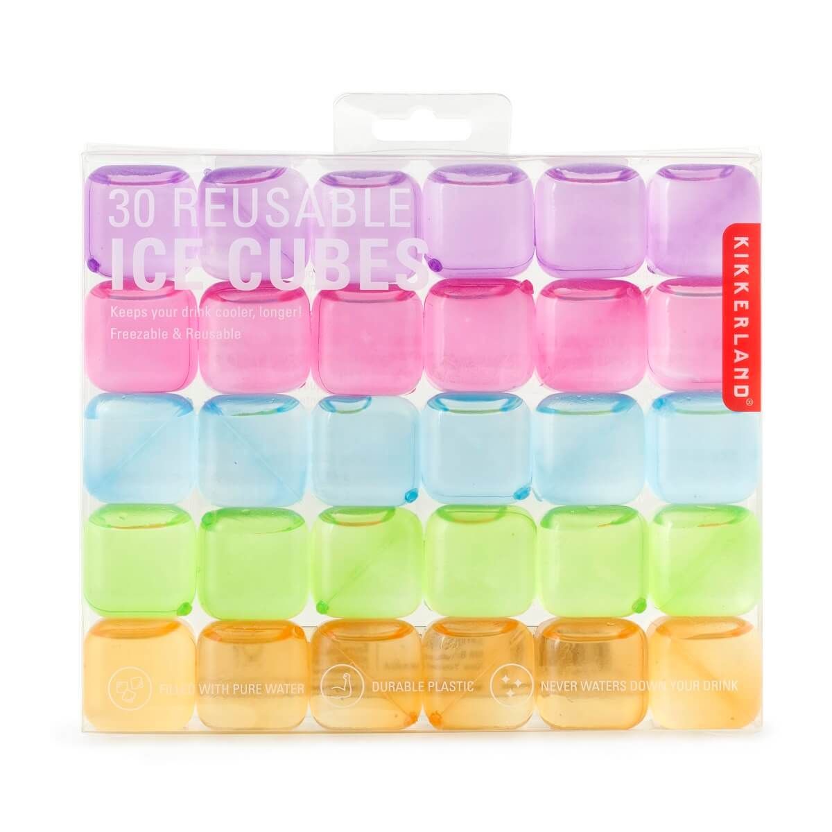 Reusable Ice Cubes- Set Of 30 Isterningform - Geekd.dk