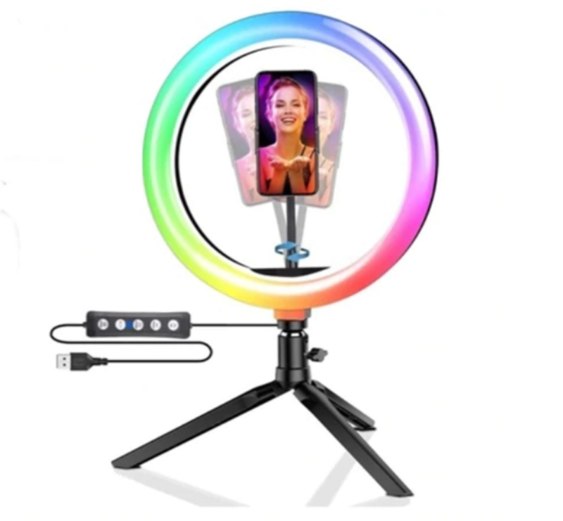 Rgb Ringlys, 26cm + Tripod