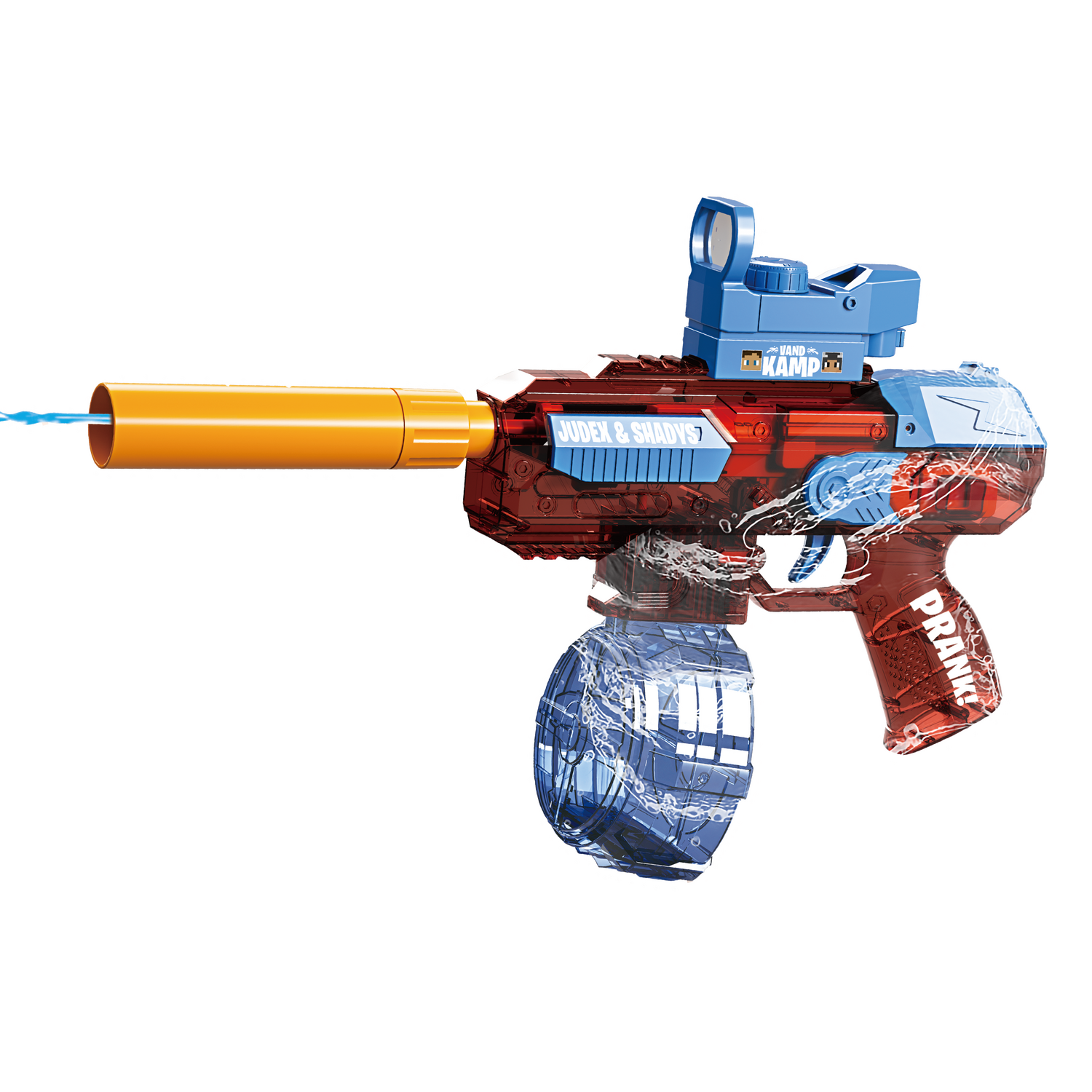 Judex X Shadys - Smg Vandpistol - Elektrisk Legetøjsvåben - Geekd.dk