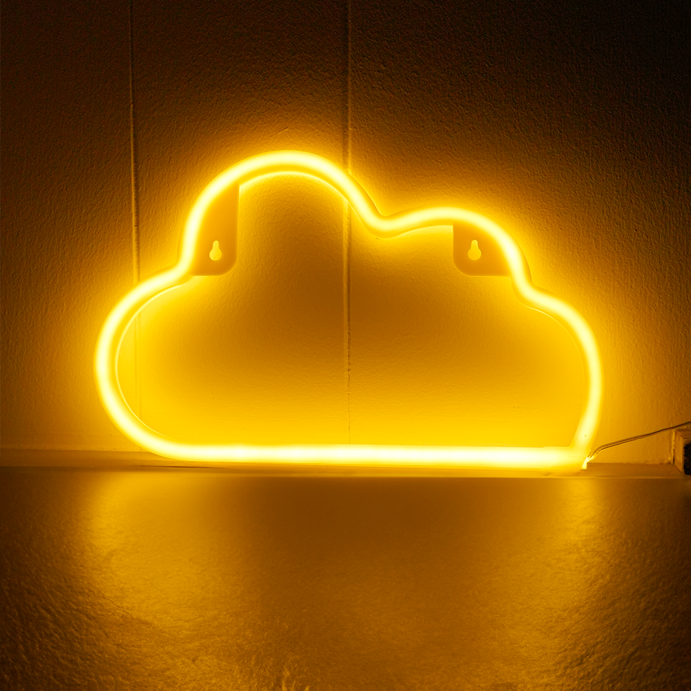 Sky Neon Led Lampe Varm Hvid - Geekd.dk
