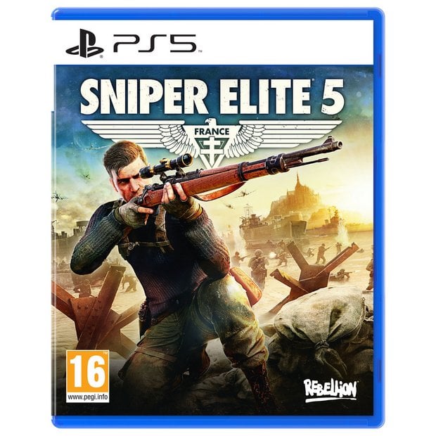 Sniper Elite 5 - Playstation 5 Ps5 Spil - Geekd.dk