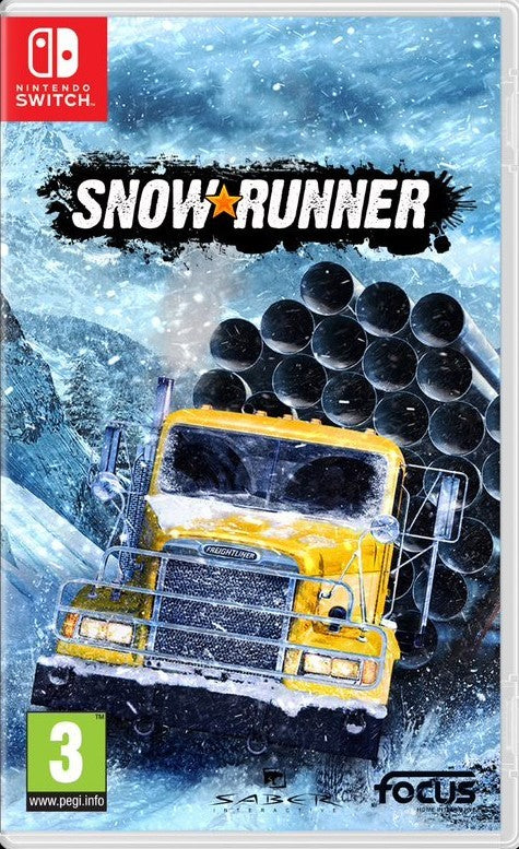 Snowrunner: A Mudrunner Game Nintendo Switch Spil - Geekd.dk
