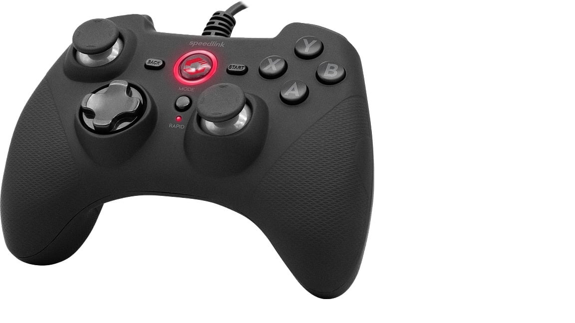 Speedlink - Rait Gamepad For Pc/ps3/switch Rubber Controller - Geekd.dk