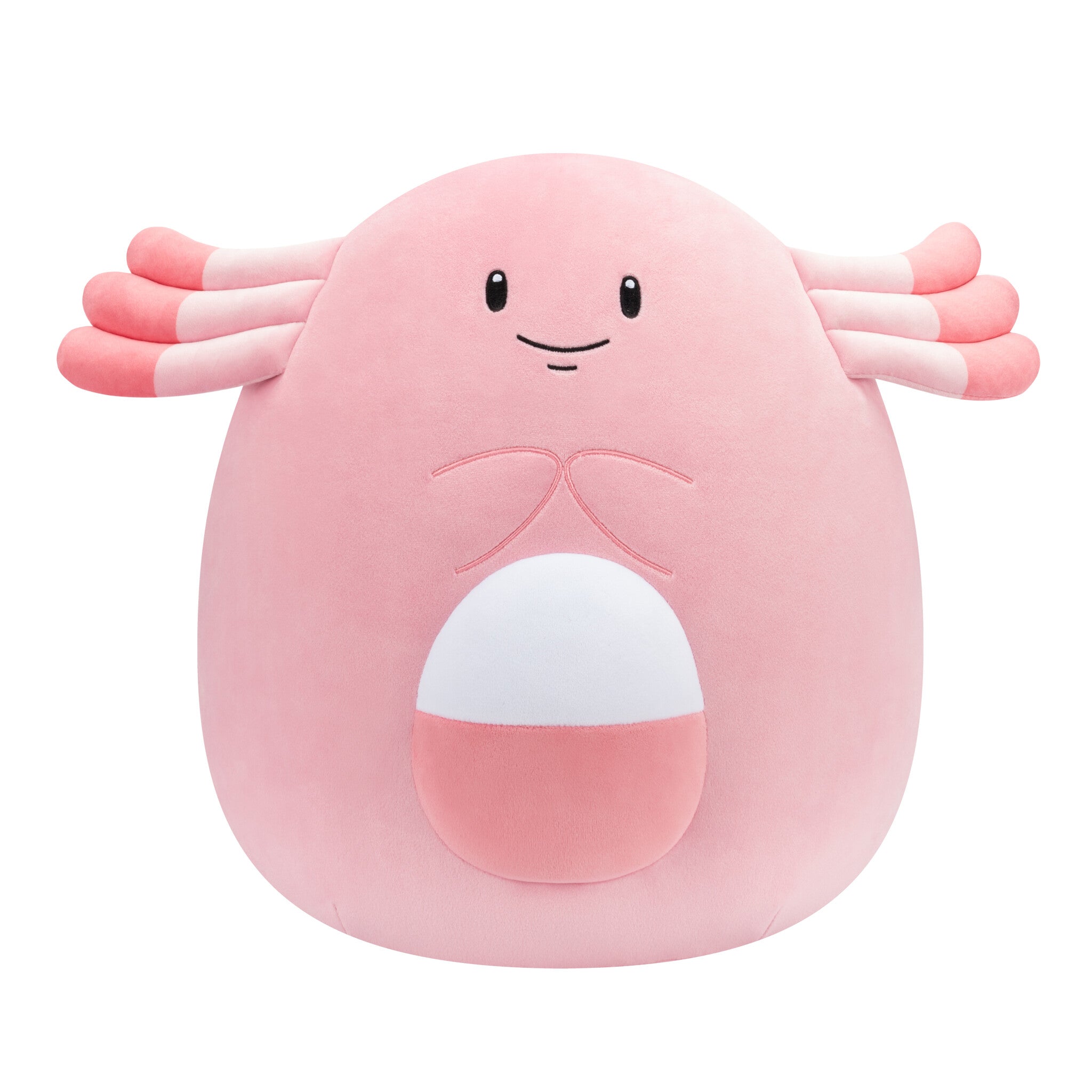 Squishmallows Pokémon Chansey 35 Cm  -  Ekstra Blød Og Krammevenlig Bamse - Geekd.dk