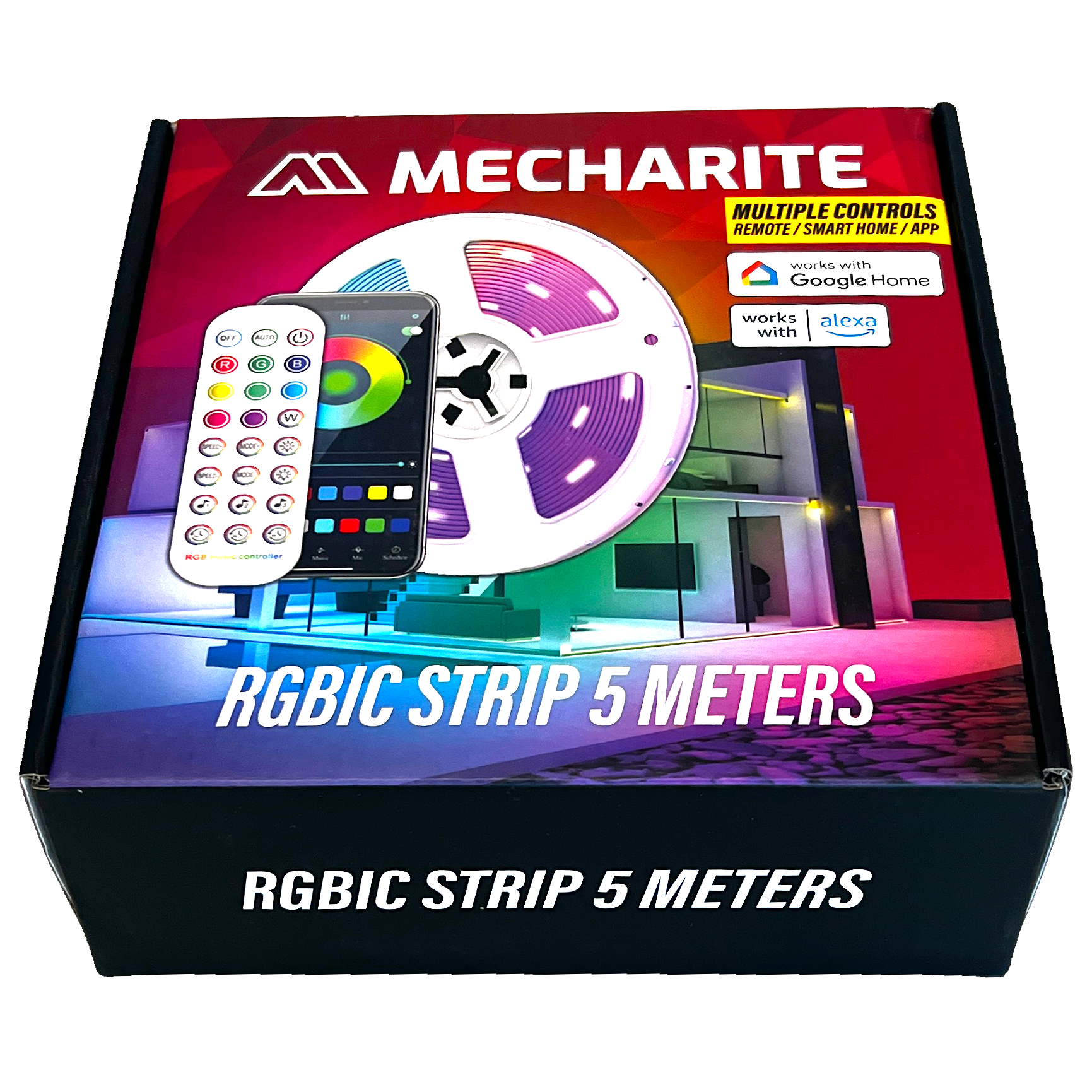 Mecharite Rgbic Strip - 5 Meter Led Lys - Geekd.dk