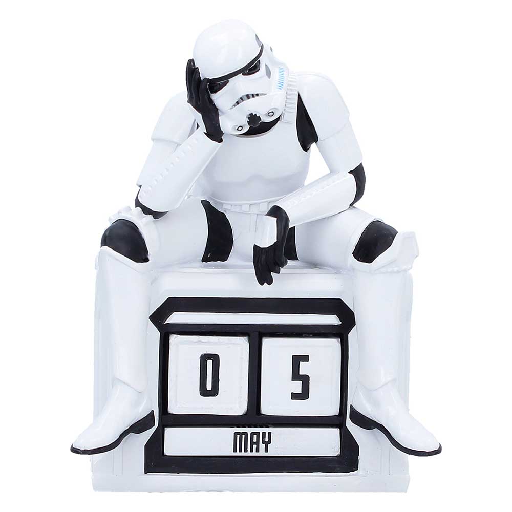 Stormtrooper  -  What A Day Perpetual Calendar Figur - Geekd.dk