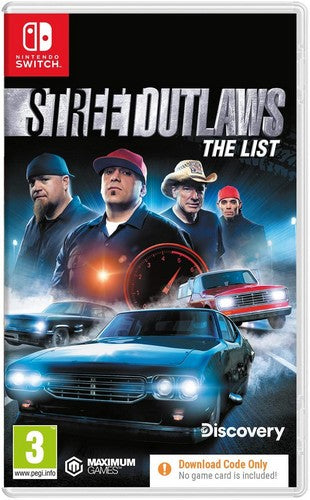 Street Outlaws: The List (code In A Box) Nintendo Switch Spil - Geekd.dk