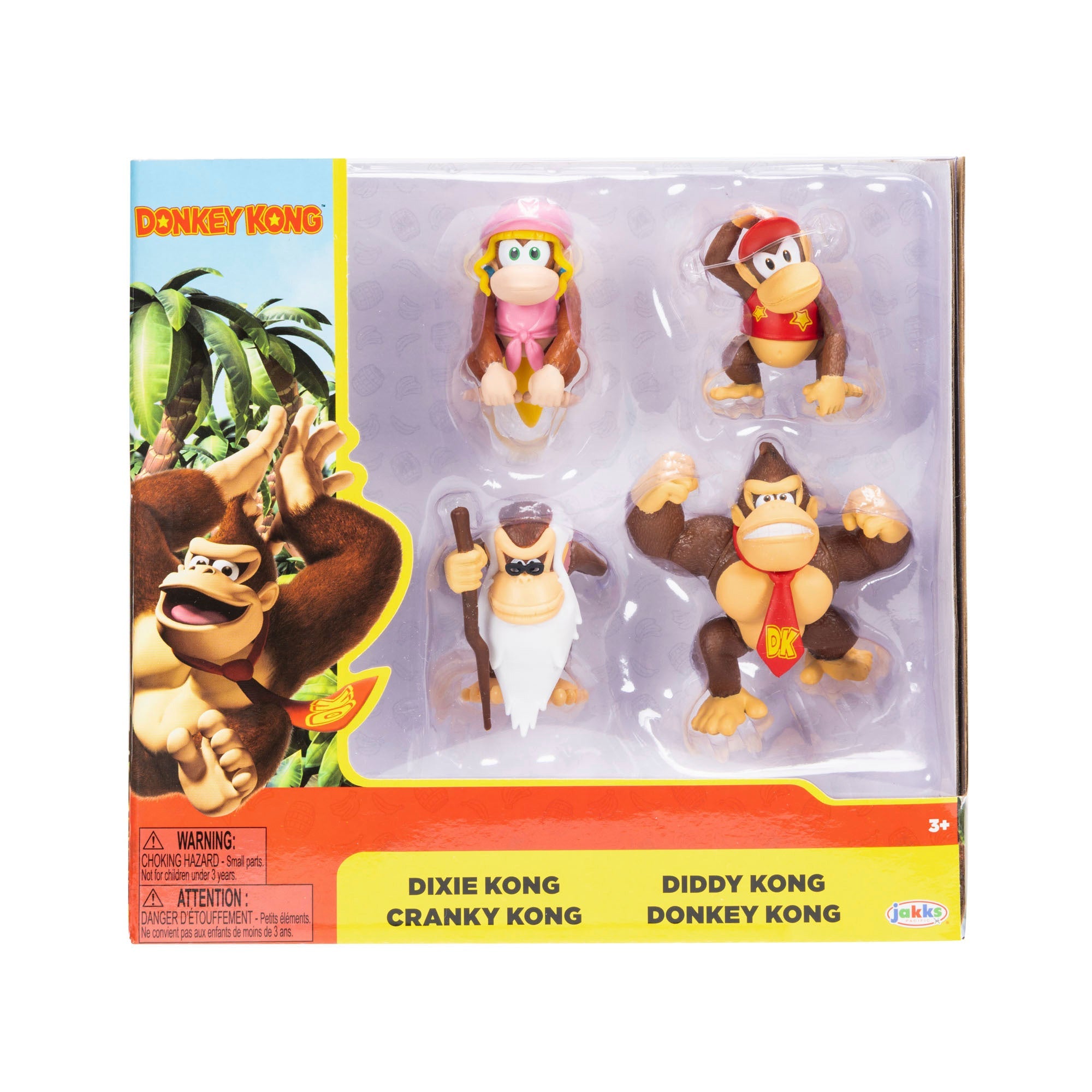 Super Mario Donkey Kong 4-pack  -  Samlerfigurer - Geekd.dk