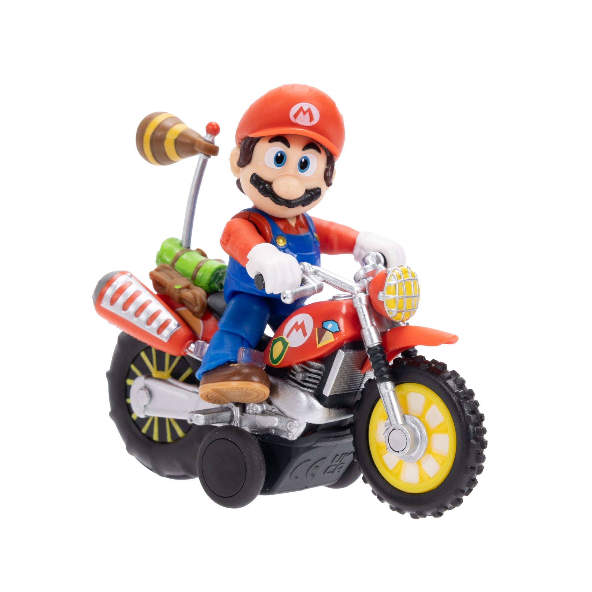 Super Mario Galaxy Movie Mario With Vehicle  -  12 Cm Figur - Geekd.dk