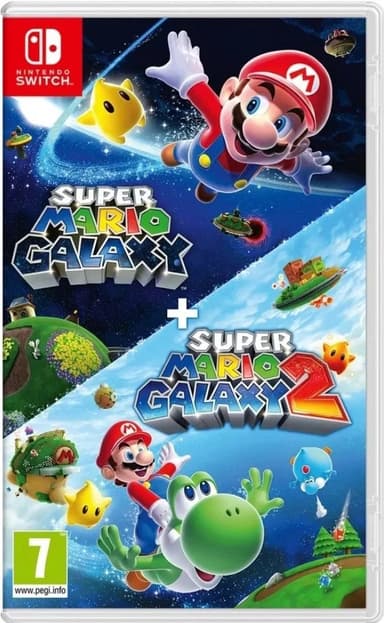 Super Mario Galaxy + Super Mario Galaxy 2 - Nintendo Switch Spil - Geekd.dk