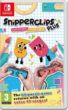 Snipperclips Plus Nintendo Switch Spil - Geekd.dk
