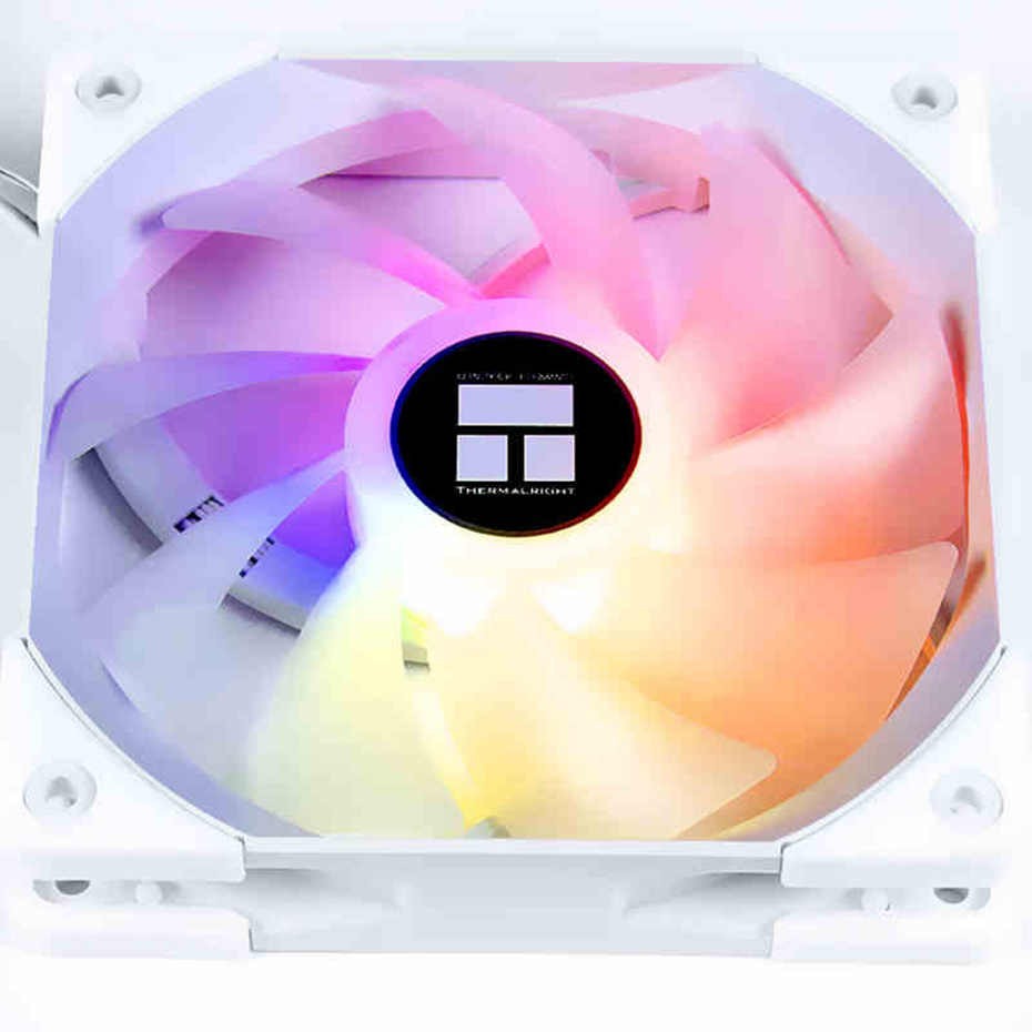 Thermalright Tl-c12c-s Argb White - 120mm Fan, Bulk Version Kabinet Blæser - Geekd.dk