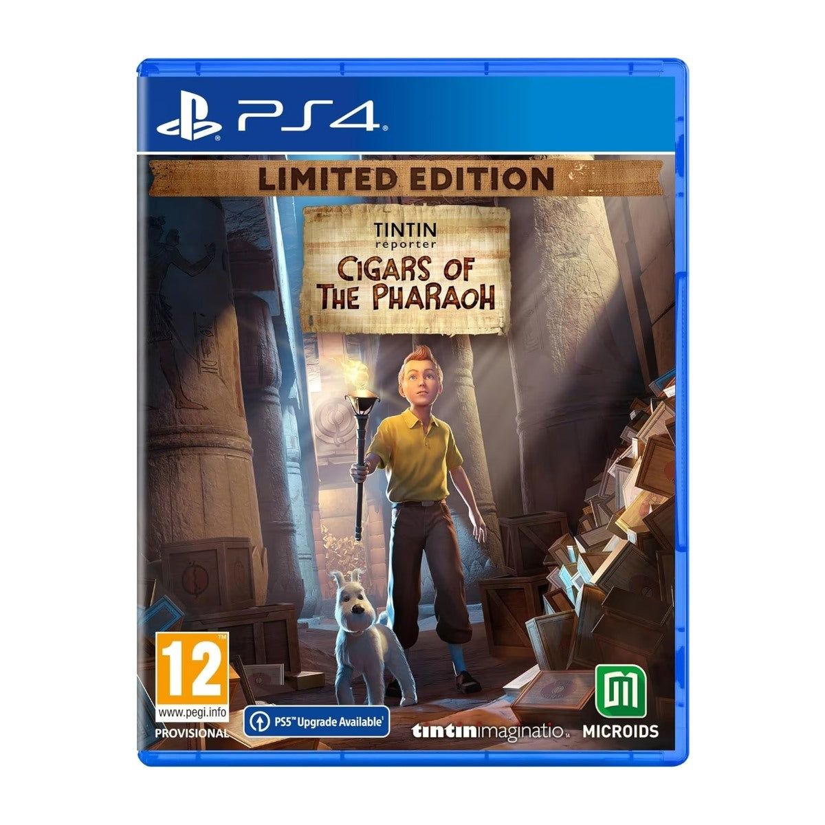Tintin Reporter Cigars Of The Pharaoh - Playstation 4 Ps4 Spil - Geekd.dk