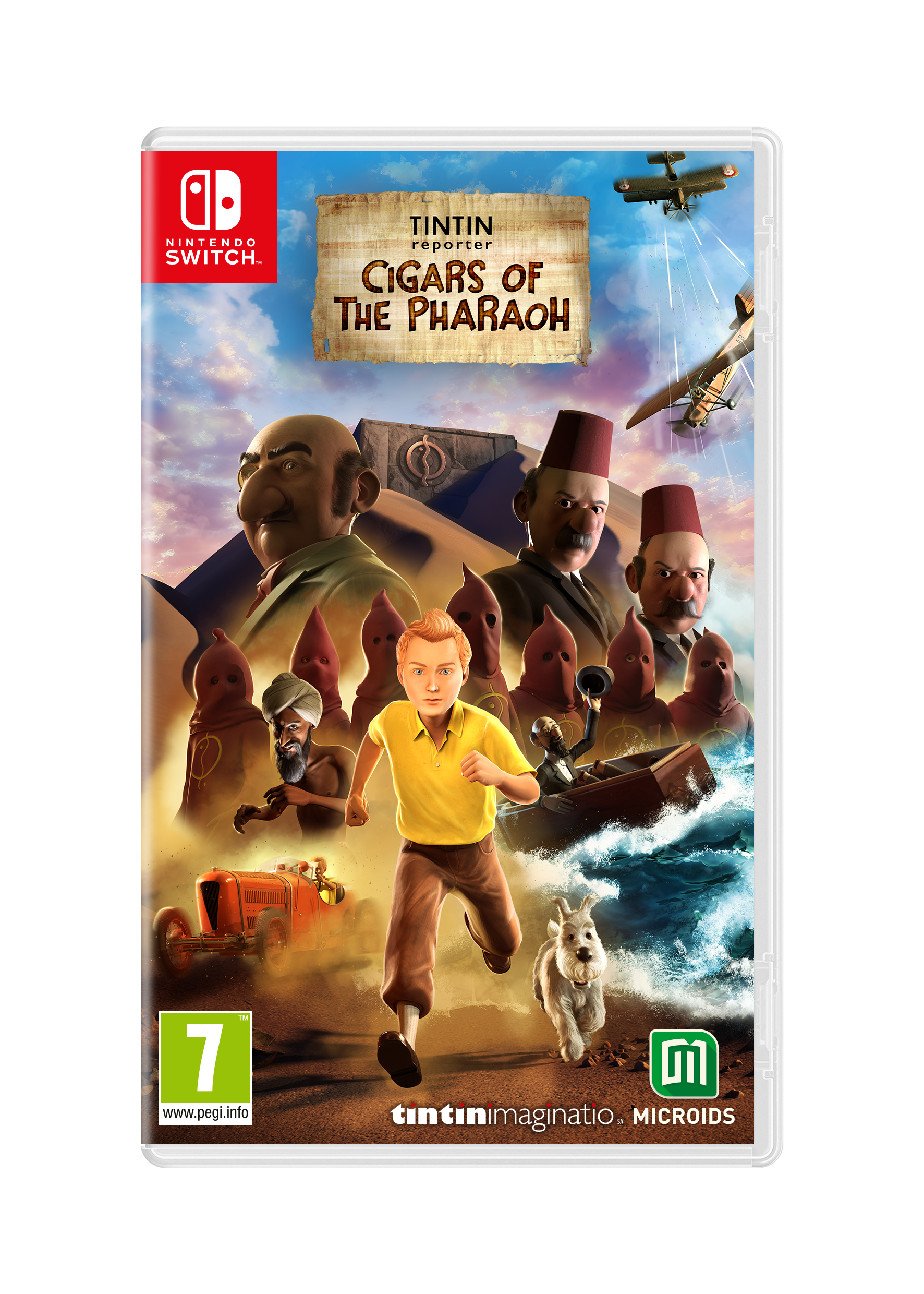 Tintin Reporter Cigars Of The Pharaoh Nintendo Switch Spil - Geekd.dk