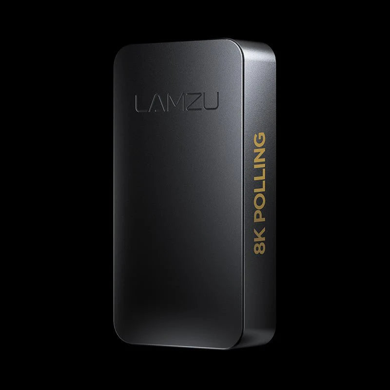 Lamzu Paro - 8k Dongle, Omron Optical - Charcoal Black Mus Tilbehør - Geekd.dk