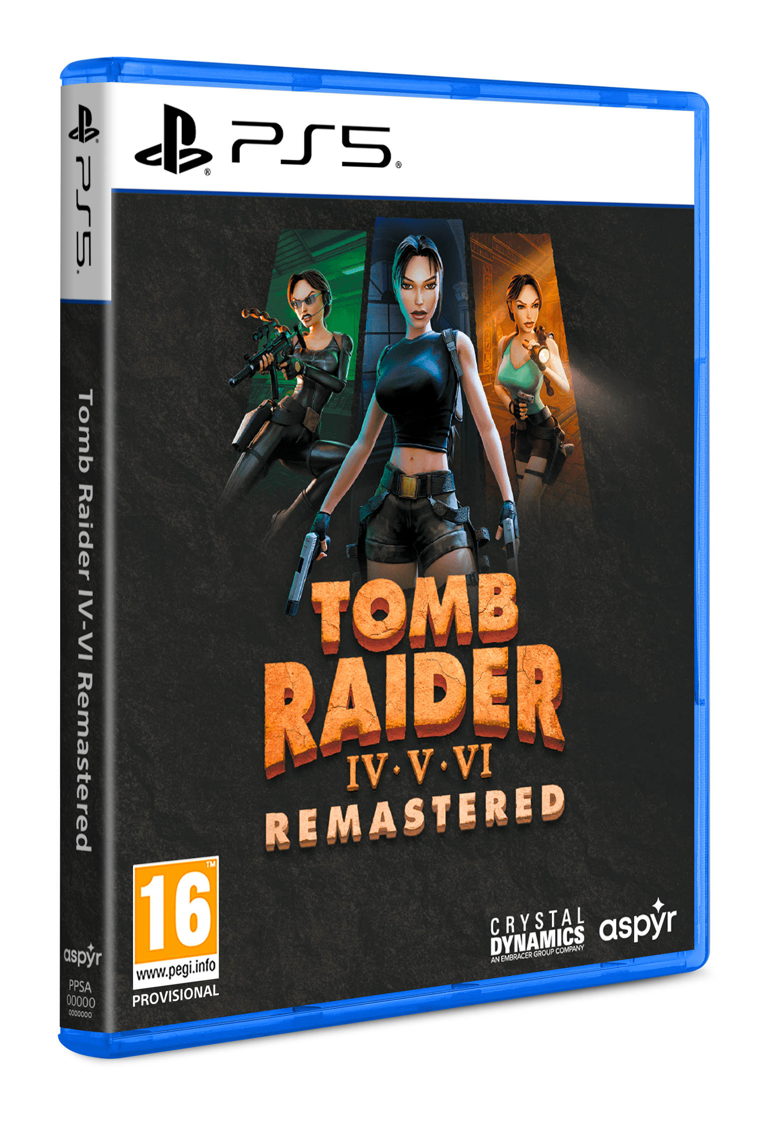 Tomb Raider Iv-vi Remastered Starring Laracroft Playstation 5 Spil - Geekd.dk