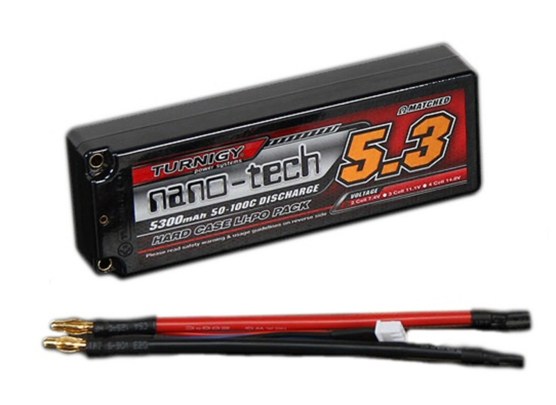 Turnigy Nano-tech 5300mah 2s2p 50~100c