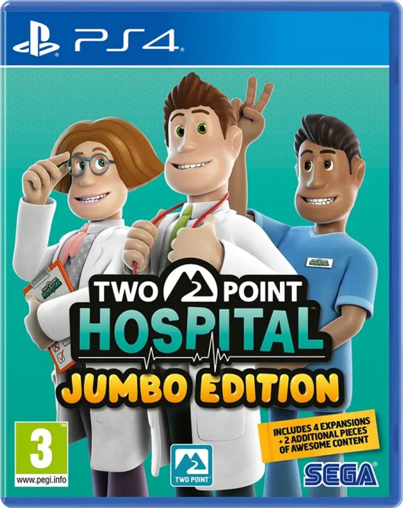 Two Point Hospital (jumbo Edition) - Playstation 4 Ps4 Spil - Geekd.dk